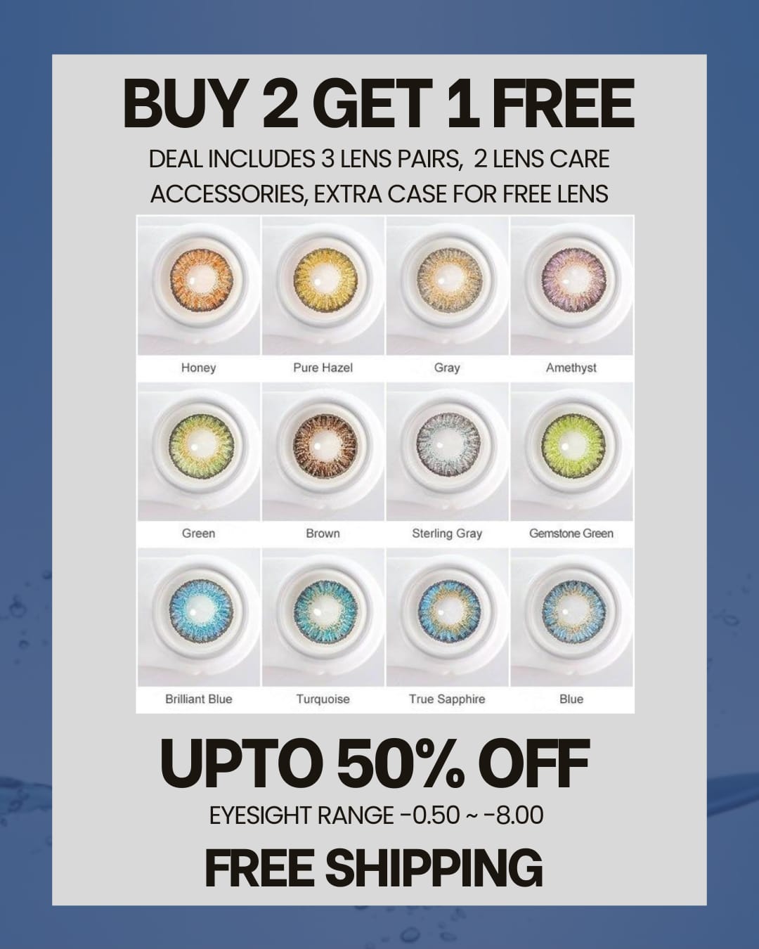 BUY 2 GET 1 FREE